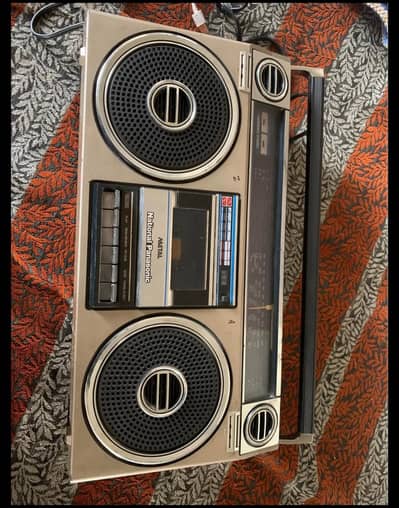 Classic Panasonic FM/AM Radio + Cassette – Loud Speakers | Working