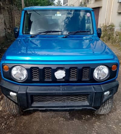 Suzuki Jimny 2019 model 2024 regstrd Electric blue colour