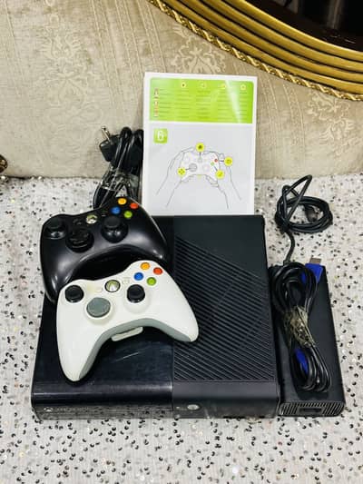 Xbox 360 Ultra Slim USA Model Jailbreak With Games