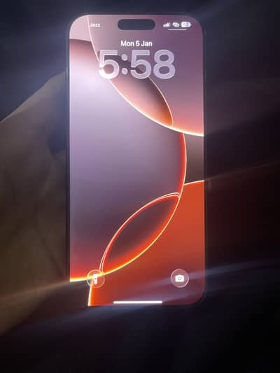 iphone 16 pro max lush condition black colour( apple)