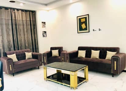 sofa set brown 3 2 1 almost NEW