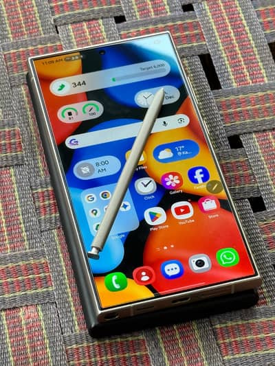 Samsung S24 Ultra Titanium Yellow Dual Physical (SIM PTA Approved)