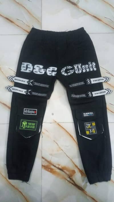 fancy kids and boys cargo trouser pent