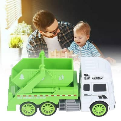 Green Garbage Truck Toy