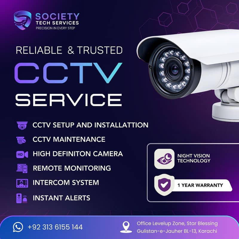 Cctv Cameras Installation/Intercom Services/Access Control 5