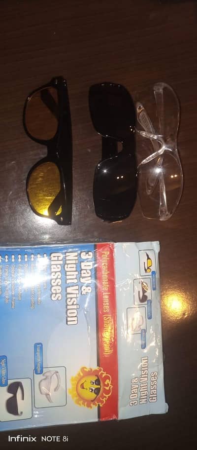 "HD Night Vision Glasses – Perfect for Safe Nighttime Driving   "