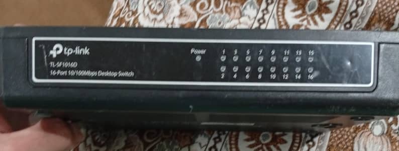 TP Link TL SF1016D 16 port switch
