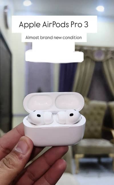 Airpods pro 3 brand new condition with apple care+