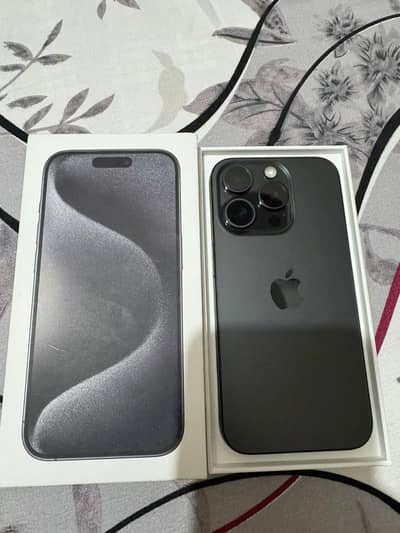 Apple iPhone 15 Pro – PTA Approved, Excellent Condition