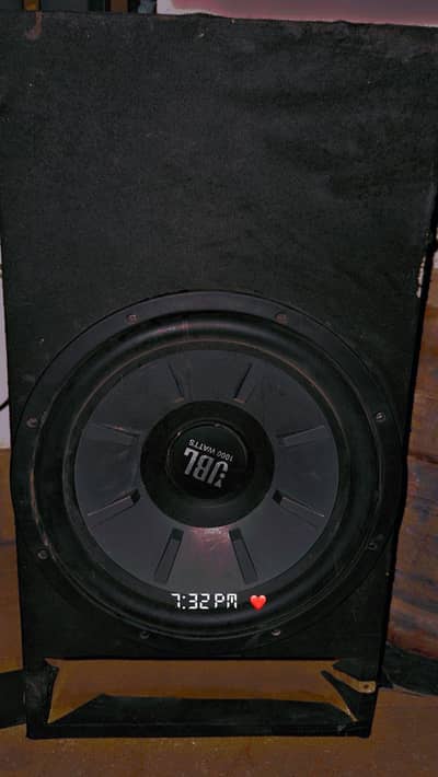 JBL base and kenwood speaker subwoofers