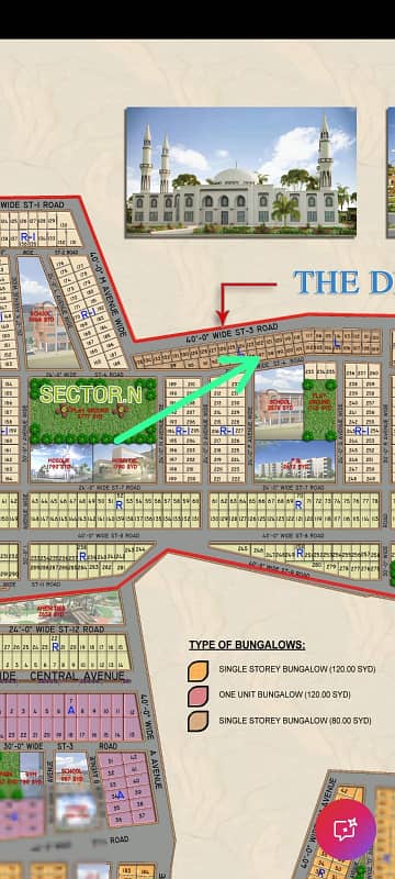 80 SQ'YD SCHOOL FACING