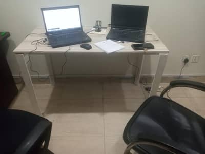 2 small office tables for sale