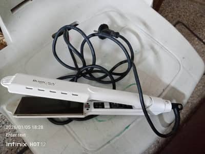 hair syraightnening iron