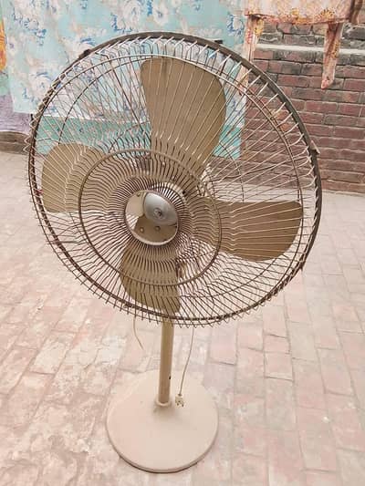 Stand fan with copper wiring