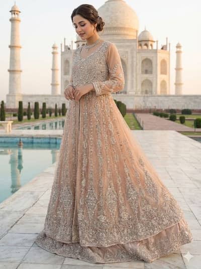 Walima Dress | Wedding Dress | Bridal Dress | Walima Maxi | Mexi |