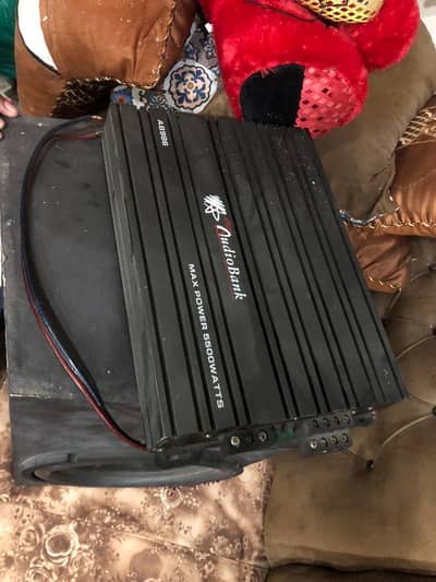 sound system Buffer AMP and 2 speaker kenwood