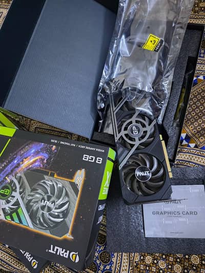 (Sealed) rtx 3070 Palit in mint condition (read description)