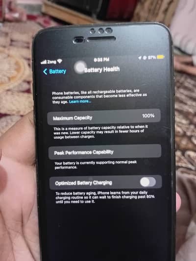 Iphone 7plus pta approved 128 gb