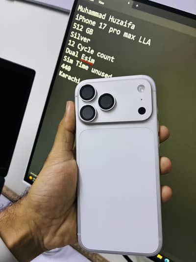 Iphone 17 Pro max LLA 512 FU