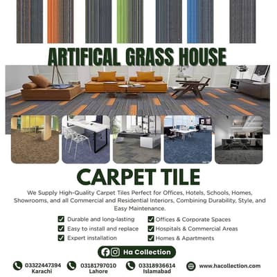 Carpet Tiles - Carpet Flooring - Gym Flooring - Commercial Carpet Tile