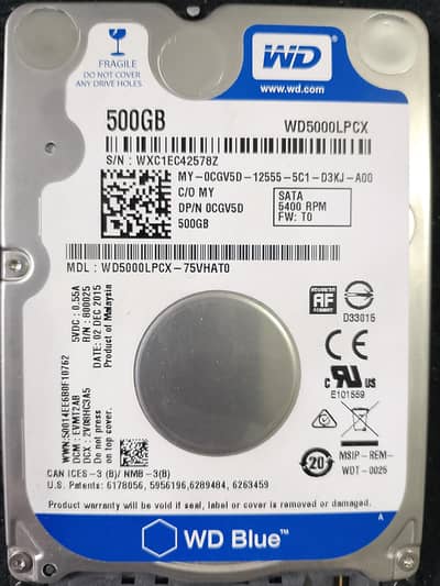 500gb laptop hard drive