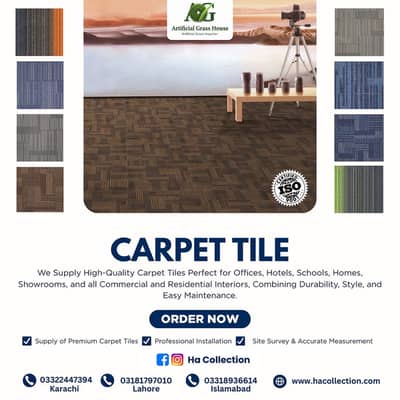 Carpet Tiles - Carpet Flooring - Gym Flooring - Commercial Carpet Tile