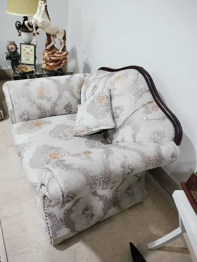 6 seater sofa set, excellent condition