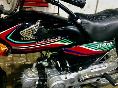 HONDA 70 2017 MODLE TOTALLY ORIGINAL