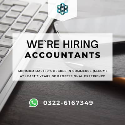 Accountant || Male & Female Jobs || Jobs in Multan
