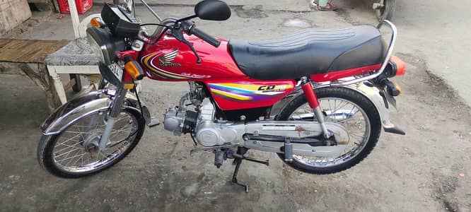 honda cd70 2016 good condition