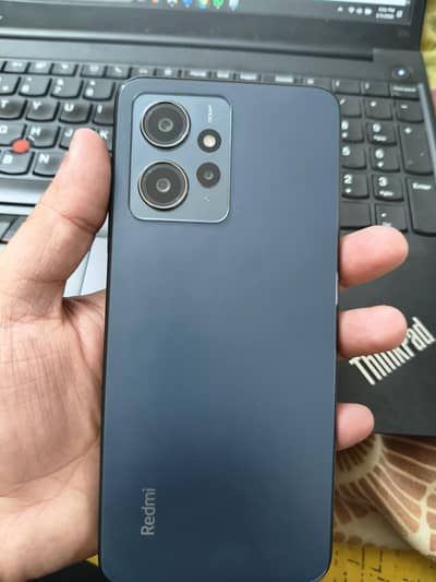 redmi note 12 8gb 128 mint condition complete box