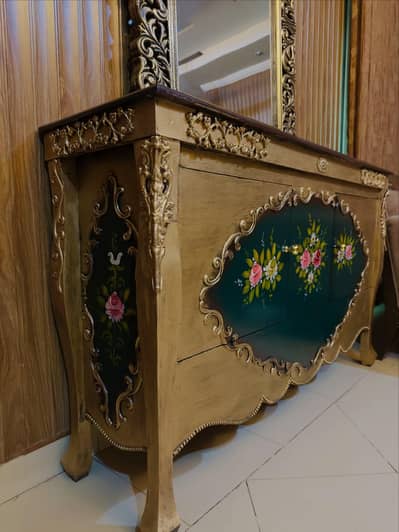 antique cane chester table