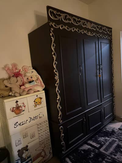 wooden wardrobe ( almari)