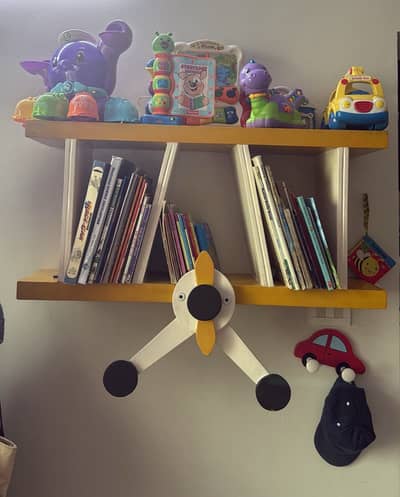 Shesham book shelf aeroplane  design