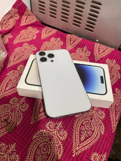 14 pro max PTA approved 512GB 84% battery