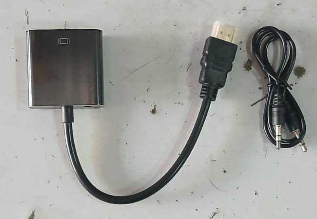 HDMI to VGA Adapter Converter Cable