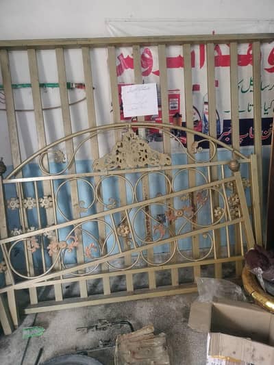 iron bed frame
