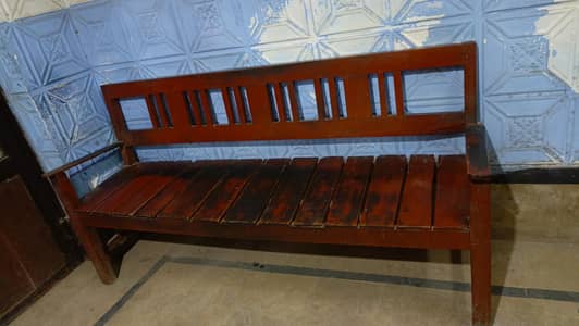 (Pure Diar Wooden) Office Bench