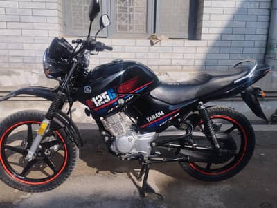 Yamaha YBR 125G 2022 model Islamabad number