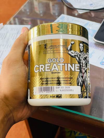Gold creatine ethantic supplement