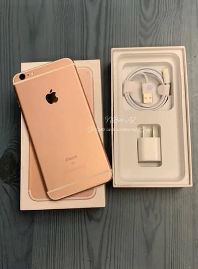 Iphone 6s plus with complete box Whatsapp number 03294278281
