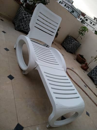 Beautiful Chair cum Outdoor Bed for Sale.