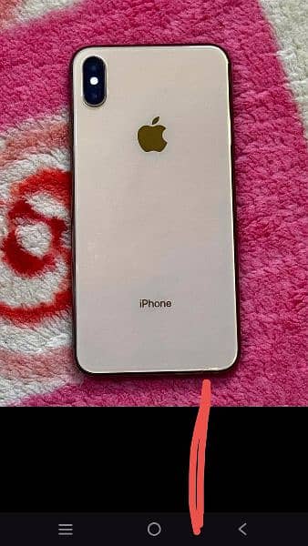 Iphone Xs Max Mobile with Full Box condition 10/10