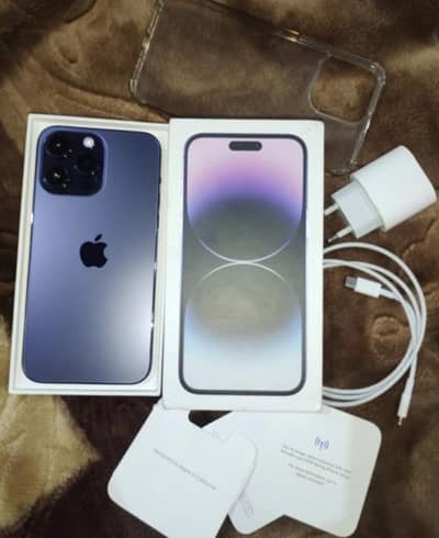 i Phone 14 pro max PTA Approved urgent sale what's 03292677516