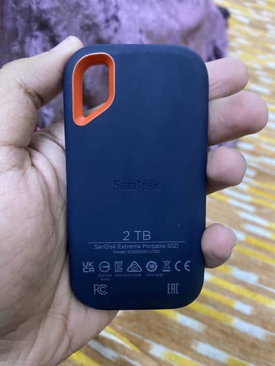 SanDisk external 2 tb ssd for sale