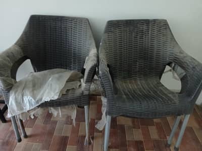 chairs set with table