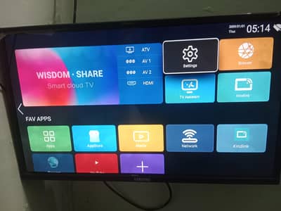 Samsung smart android TV led