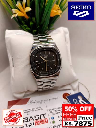 Seiko 5 Citizen Orient Automatic Pre-Owned watch Japan 03161737353