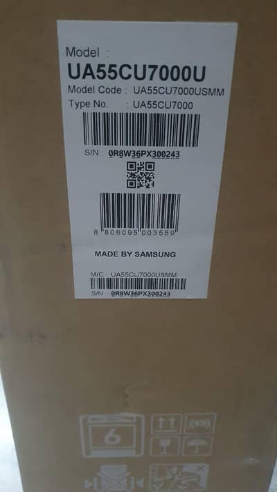 55 inch sumsung 55cu7000 4K led tv