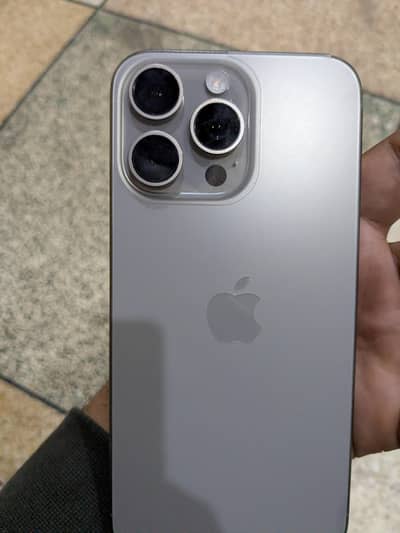 15 promax natural titanium colour